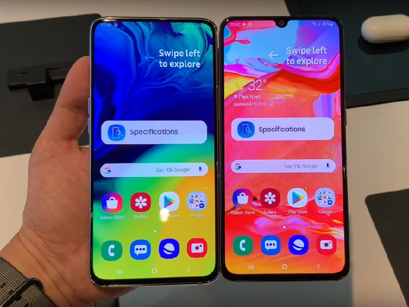 galaxy a70 galaxy a80