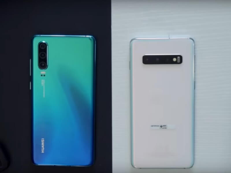 p30 und galaxy s10 im Vergleich